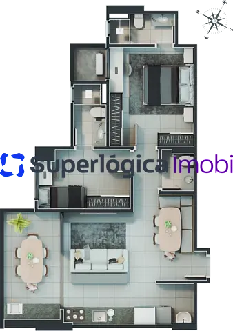 Apartamento, 3 quartos, 86 m² - Foto 37