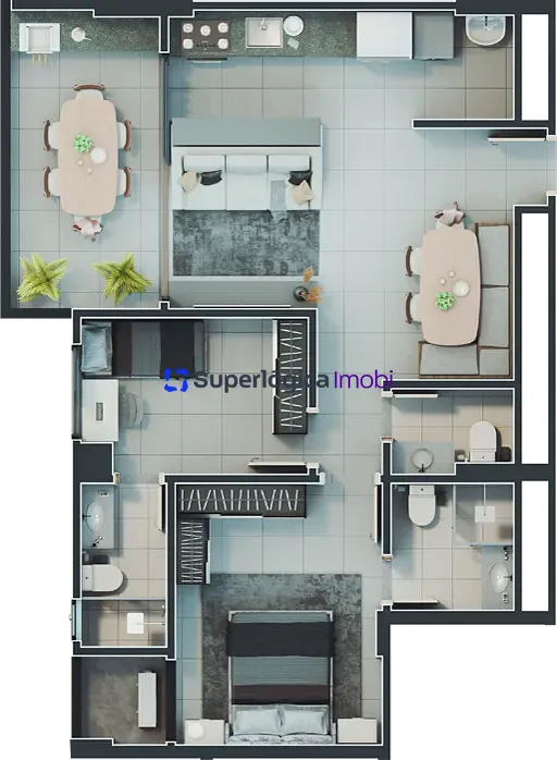 Apartamento, 3 quartos, 86 m² - Foto 38