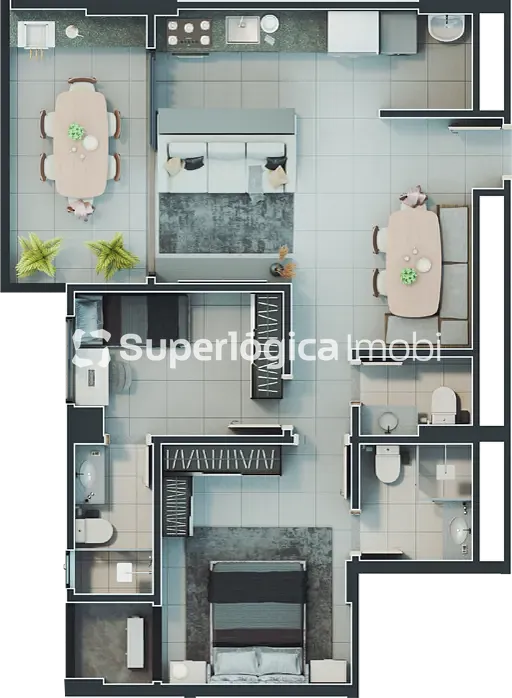 Apartamento, 3 quartos, 83 m² - Foto 38