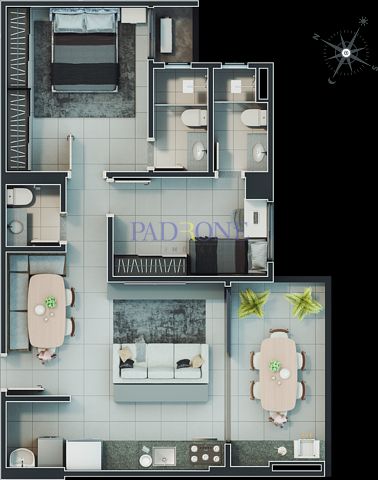 Apartamento à venda com 3 quartos, 78m² - Foto 35