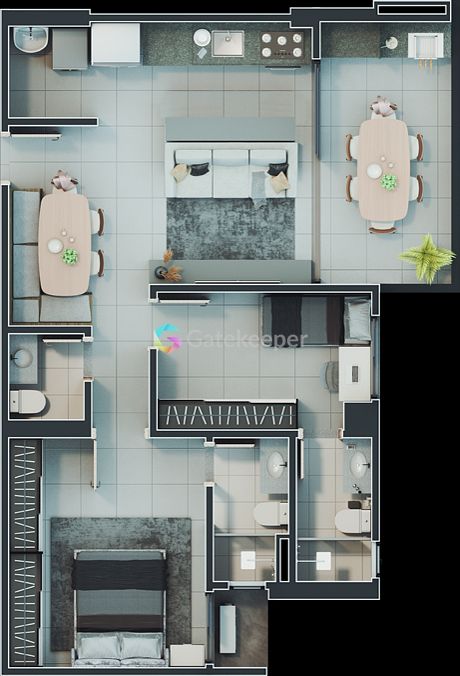 Apartamento à venda com 3 quartos, 90m² - Foto 34