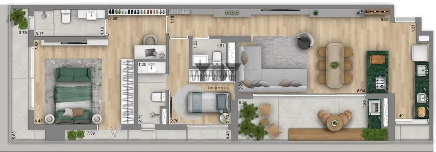 Apartamento, 1 quarto, 27 m² - Foto 22