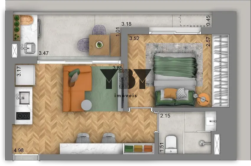Apartamento, 2 quartos, 75 m² - Foto 20