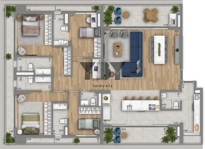 Apartamento, 1 quarto, 41 m² - Foto 26