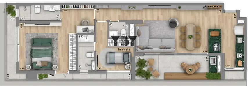 Apartamento, 3 quartos, 119 m² - Foto 22