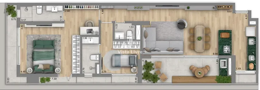 Apartamento, 4 quartos, 205 m² - Foto 22