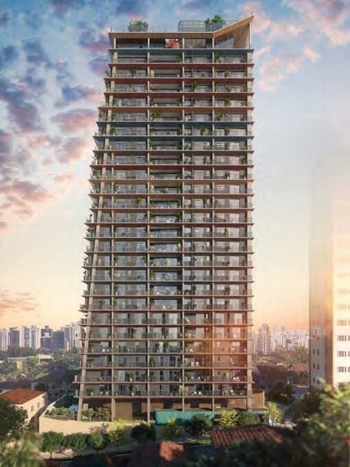 Cobertura Horizontal à venda 3 Quartos 3 Suites 1 Vaga 187.86M² Vila Madalena São Paulo - SP | Jardim Lobato - Residencial