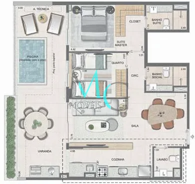 Apartamento, 3 quartos, 106 m² - Foto 30