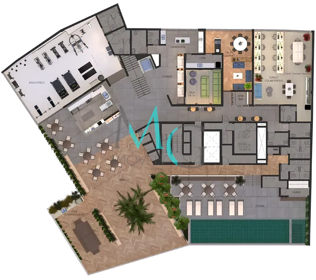 Apartamento, 1 quarto, 38 m² - Foto 25