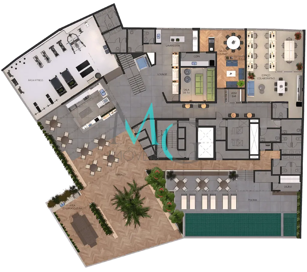 Apartamento, 1 quarto, 52 m² - Foto 25
