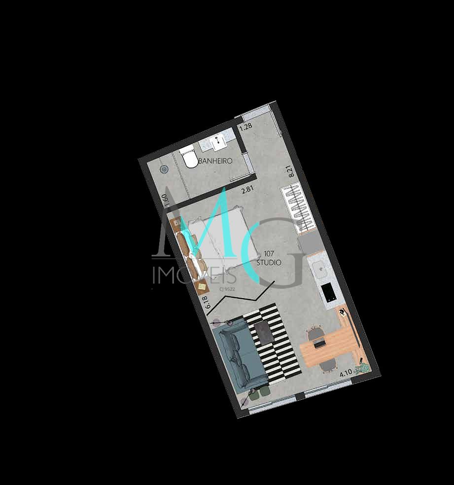 Apartamento, 1 quarto, 45 m² - Foto 35