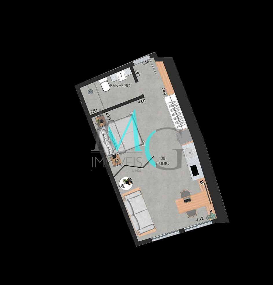 Apartamento, 1 quarto, 45 m² - Foto 36