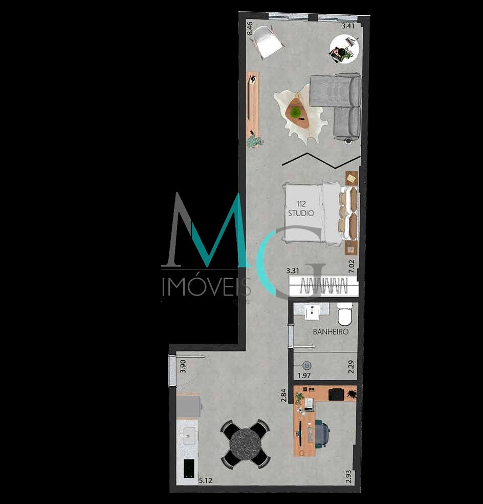 Apartamento, 1 quarto, 45 m² - Foto 40