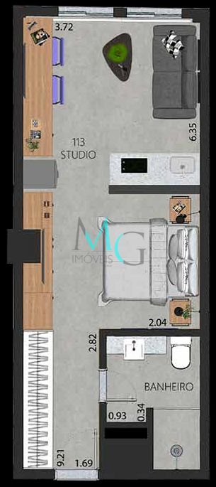 Apartamento, 1 quarto, 45 m² - Foto 41