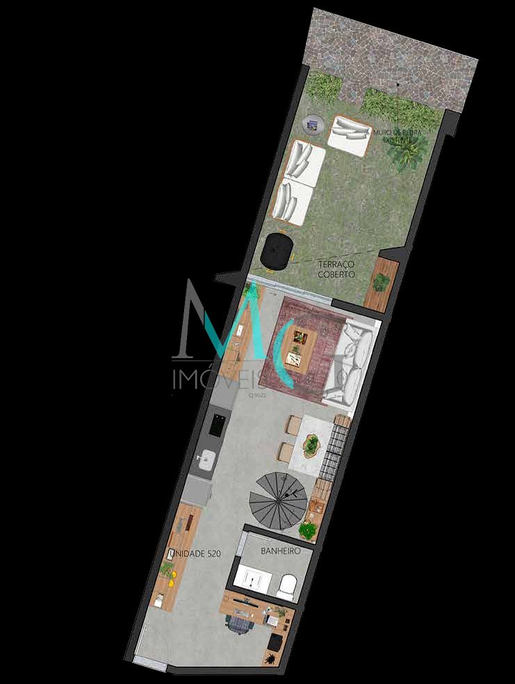 Apartamento, 1 quarto, 45 m² - Foto 49