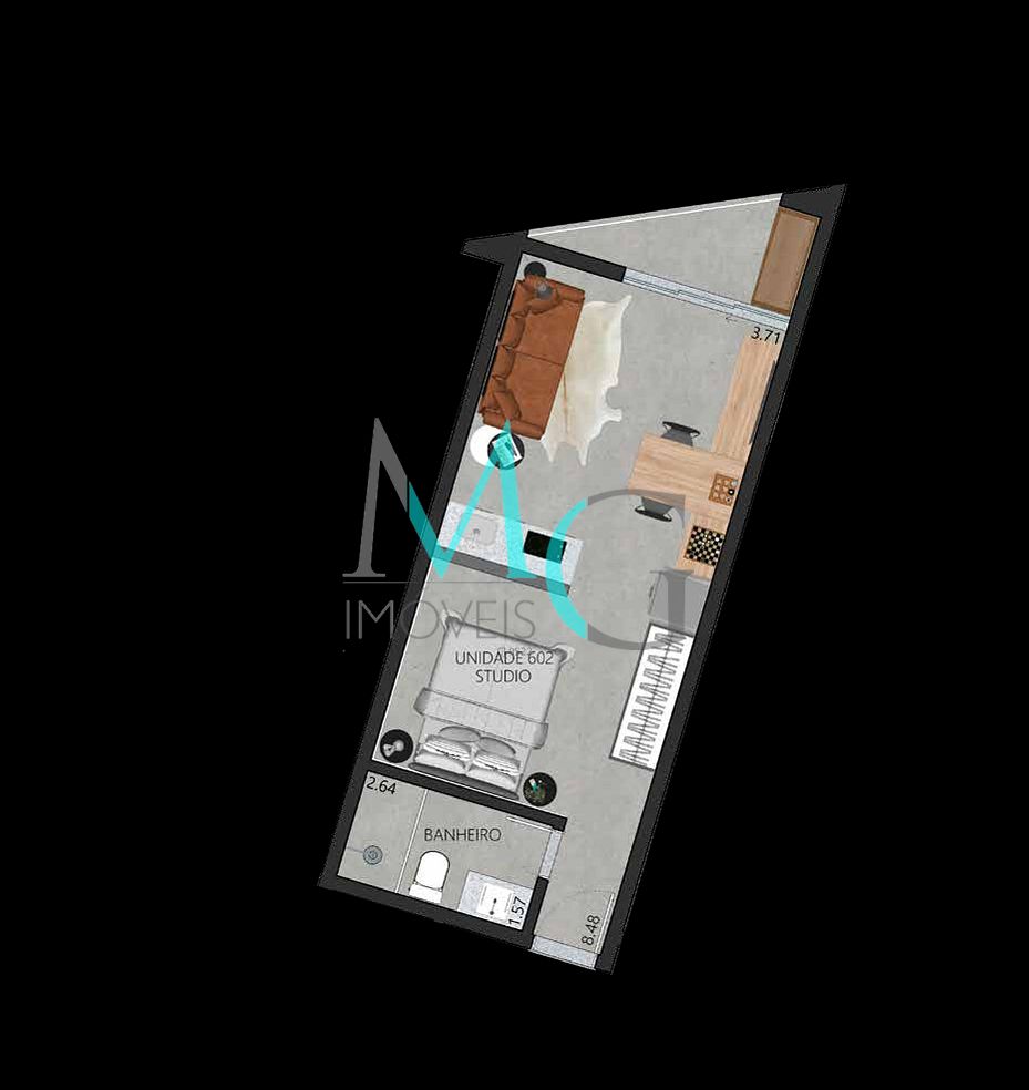 Apartamento, 1 quarto, 45 m² - Foto 52