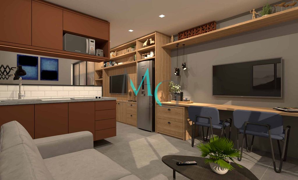 Apartamento, 1 quarto, 45 m² - Foto 9