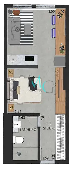 Apartamento, 2 quartos, 102 m² - Foto 43