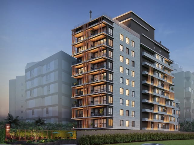 Foto do Apartamento - Apartamento à venda 1 Quarto 31.08M² Batel Curitiba - PR | Temple Batel | DSC CONSULTORIA IMOBILIÁRIA