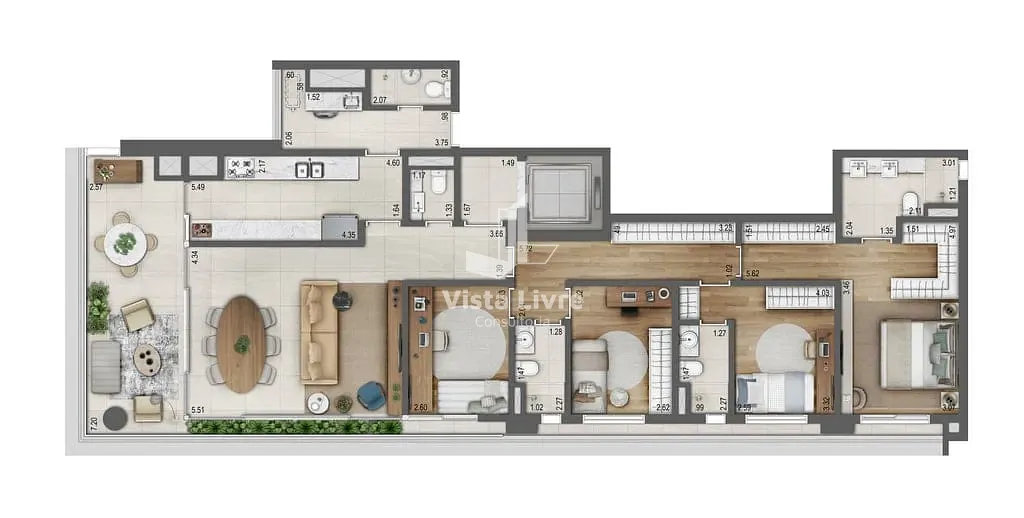 Apartamento, 4 quartos, 165 m² - Foto 25