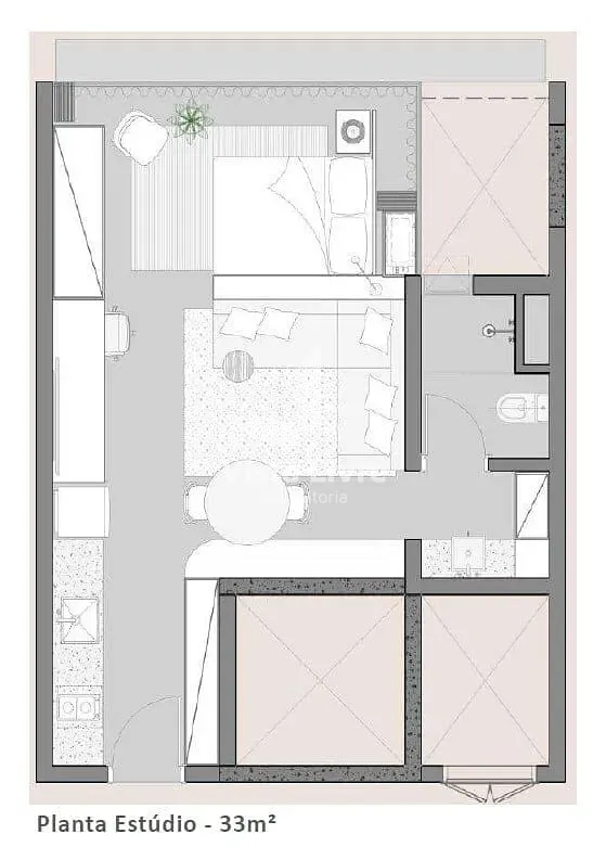 Apartamento, 1 quarto, 49 m² - Foto 21