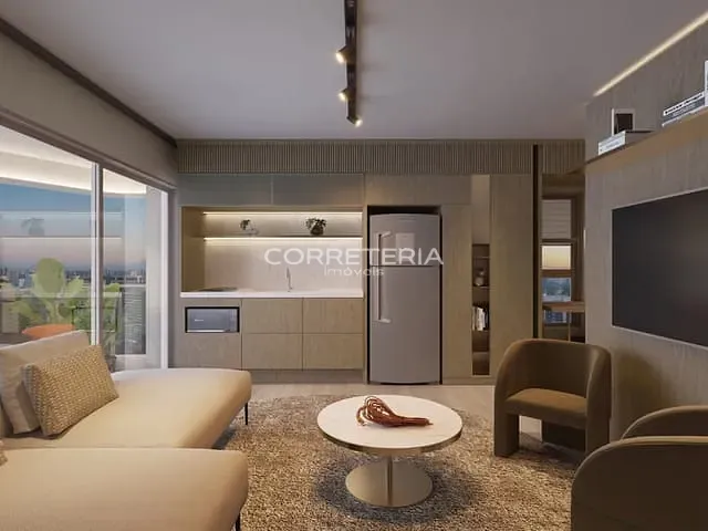 Cobertura / Penthouse 1 quarto e 1 banheiro, à venda, no bairro Alto de Pinheiros em São Paulo