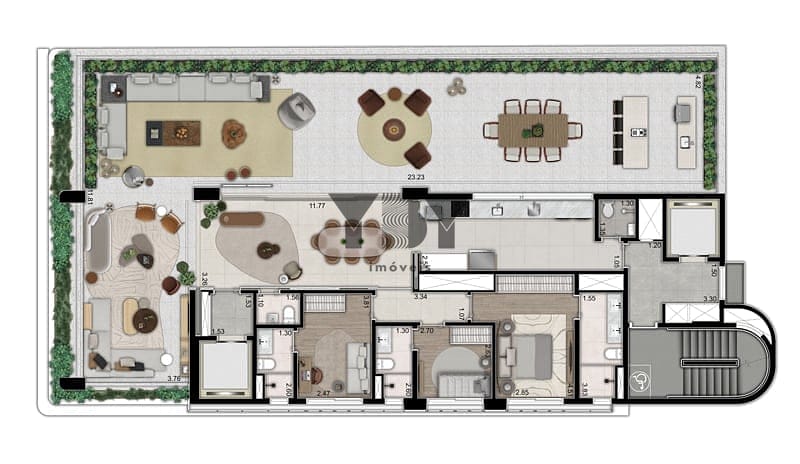Cobertura à venda com 3 quartos, 283m² - Foto 16