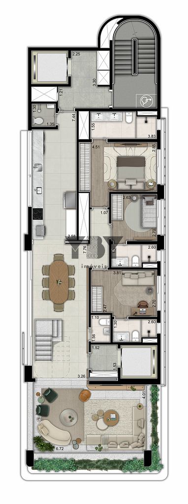 Cobertura à venda com 3 quartos, 283m² - Foto 18