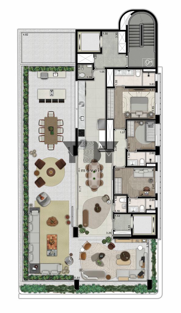 Cobertura à venda com 3 quartos, 283m² - Foto 19