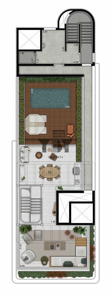 Cobertura à venda com 3 quartos, 283m² - Foto 21