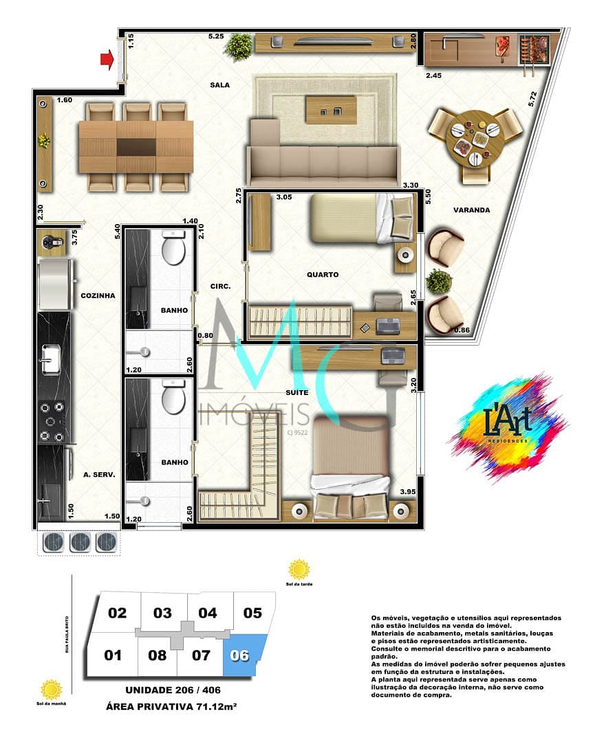 Apartamento, 2 quartos, 114 m² - Foto 15