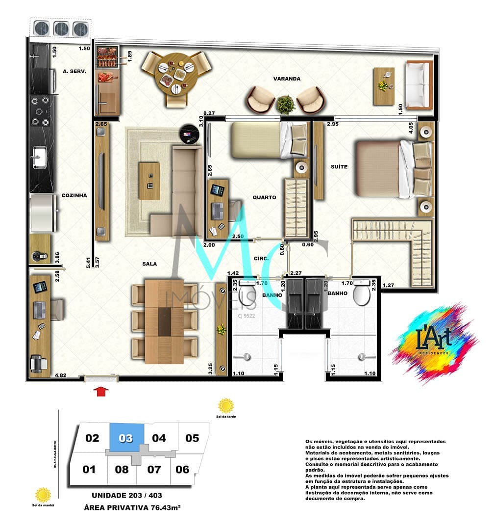 Apartamento, 2 quartos, 114 m² - Foto 18
