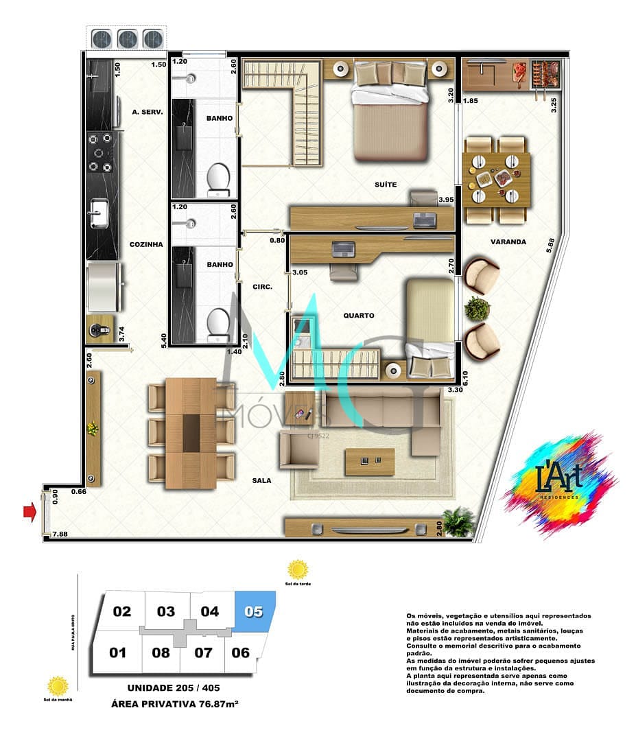 Apartamento, 2 quartos, 114 m² - Foto 19