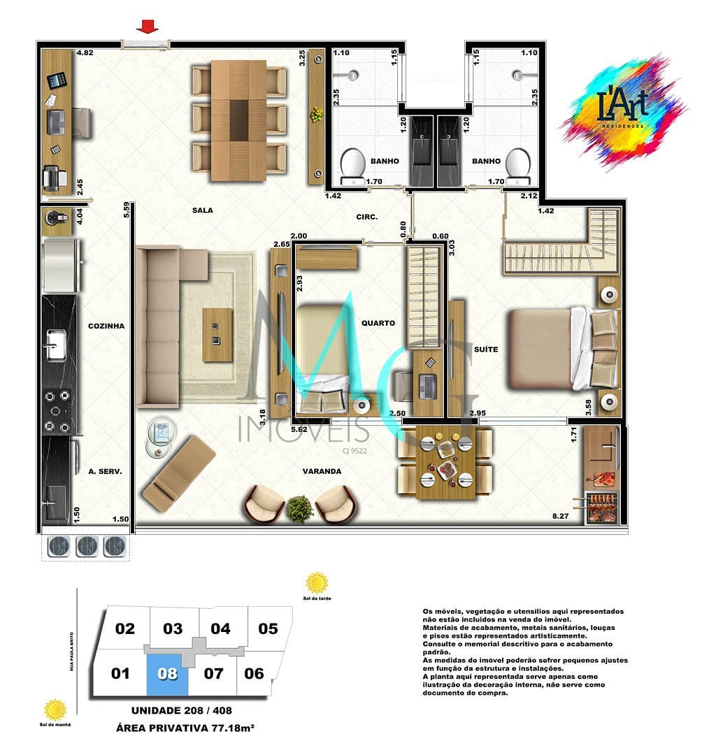 Apartamento, 2 quartos, 114 m² - Foto 20
