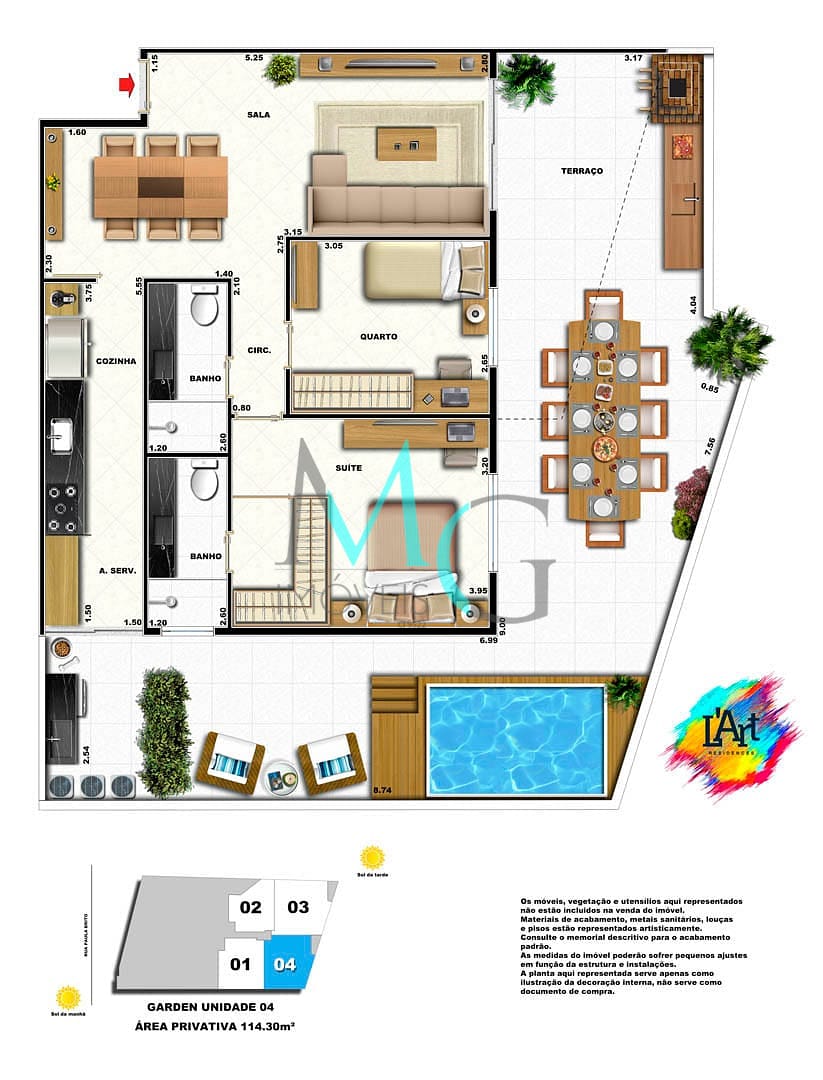 Apartamento, 2 quartos, 114 m² - Foto 25