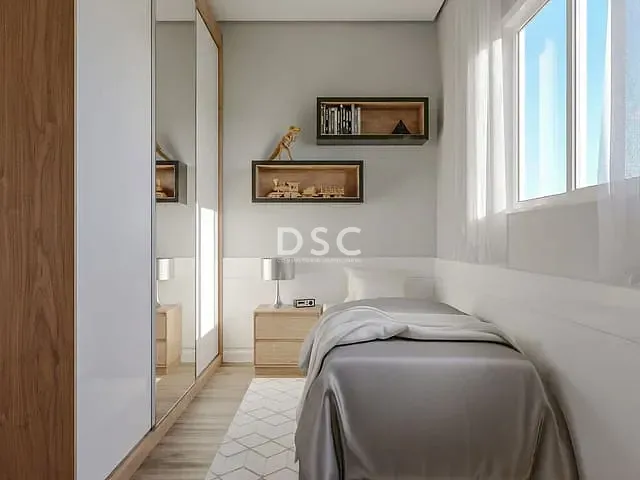 Apartamento 2 quartos e 2 banheiros, à venda, no bairro Tingui em Curitiba