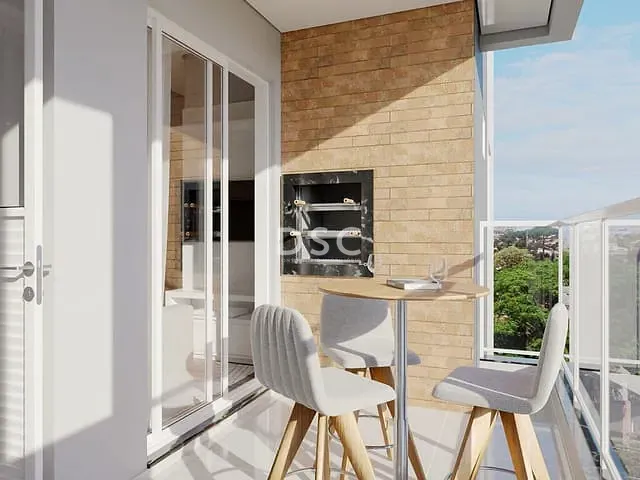 Apartamento 2 quartos e 2 banheiros, à venda, no bairro Tingui em Curitiba