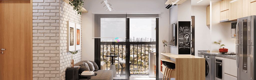 Apartamento à venda com 2 quartos, 57m² - Foto 3