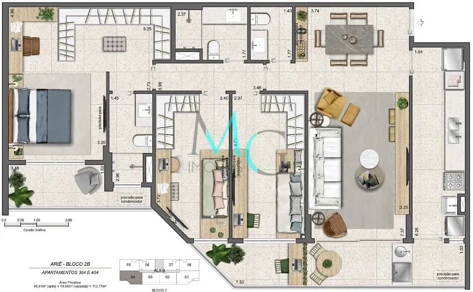 Apartamento, 3 quartos, 179 m² - Foto 38