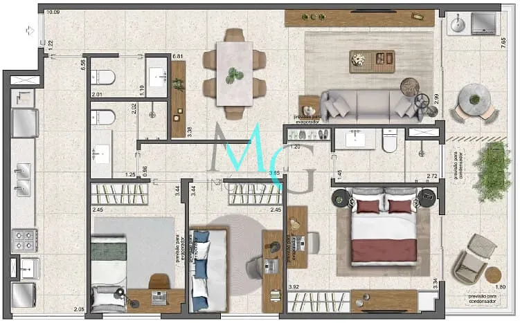 Apartamento, 1 quarto, 38 m² - Foto 37