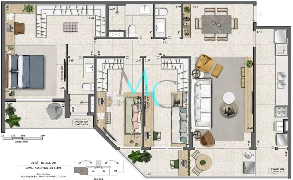 Apartamento, 1 quarto, 38 m² - Foto 38