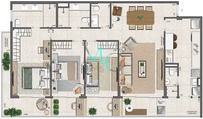 Apartamento, 2 quartos, 61 m² - Foto 35
