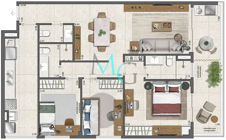 Apartamento, 1 quarto, 27 m² - Foto 37
