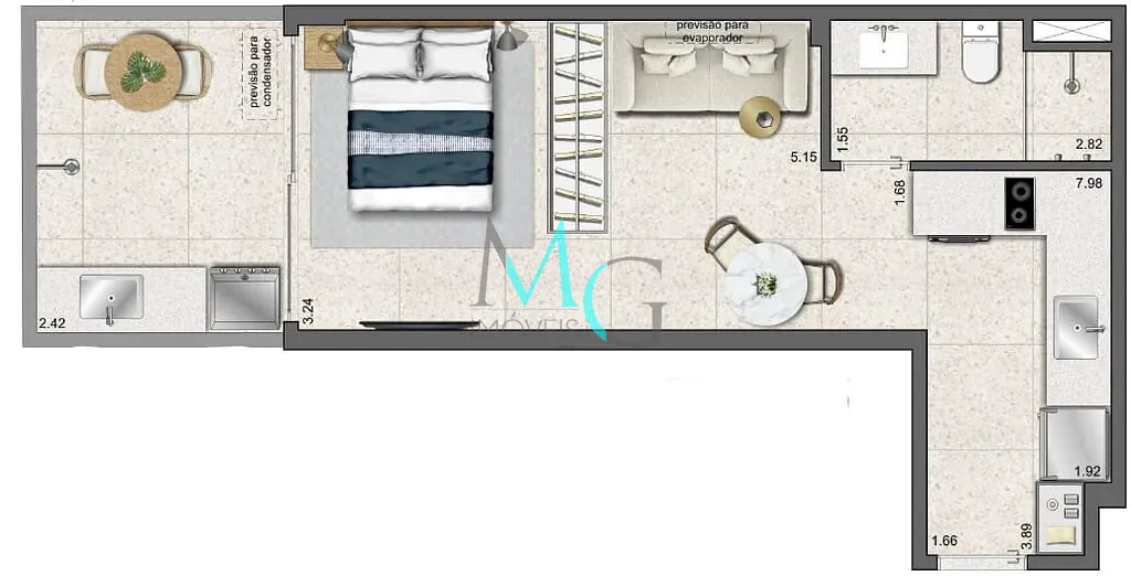 Apartamento, 2 quartos, 68 m² - Foto 28