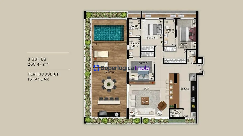 Apartamento, 2 quartos, 70 m² - Foto 34