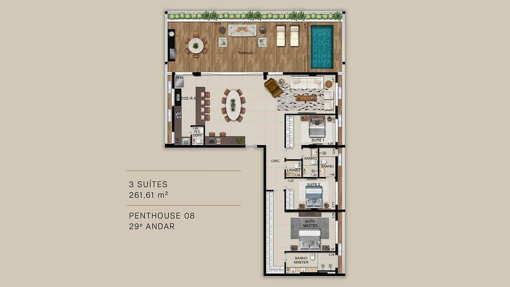 Apartamento, 2 quartos, 99 m² - Foto 37