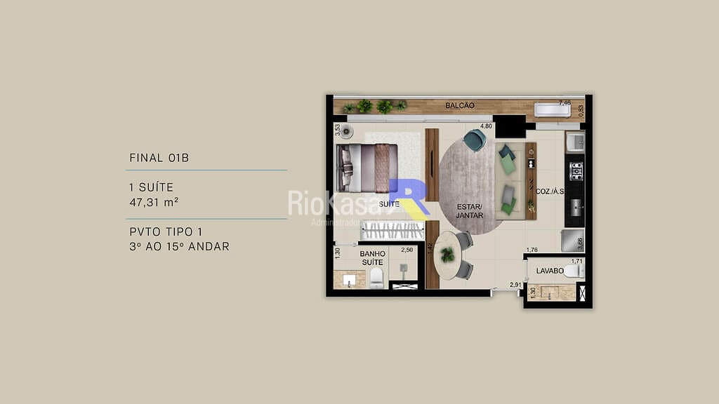 Apartamento, 2 quartos, 99 m² - Foto 18