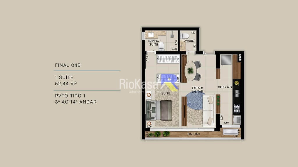 Apartamento, 2 quartos, 99 m² - Foto 20