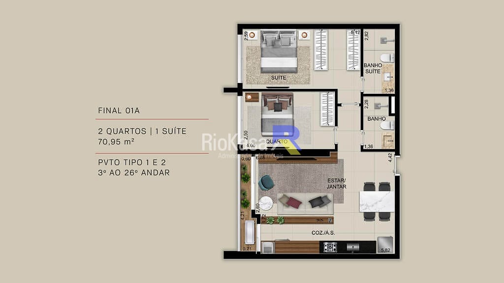 Apartamento, 2 quartos, 99 m² - Foto 23