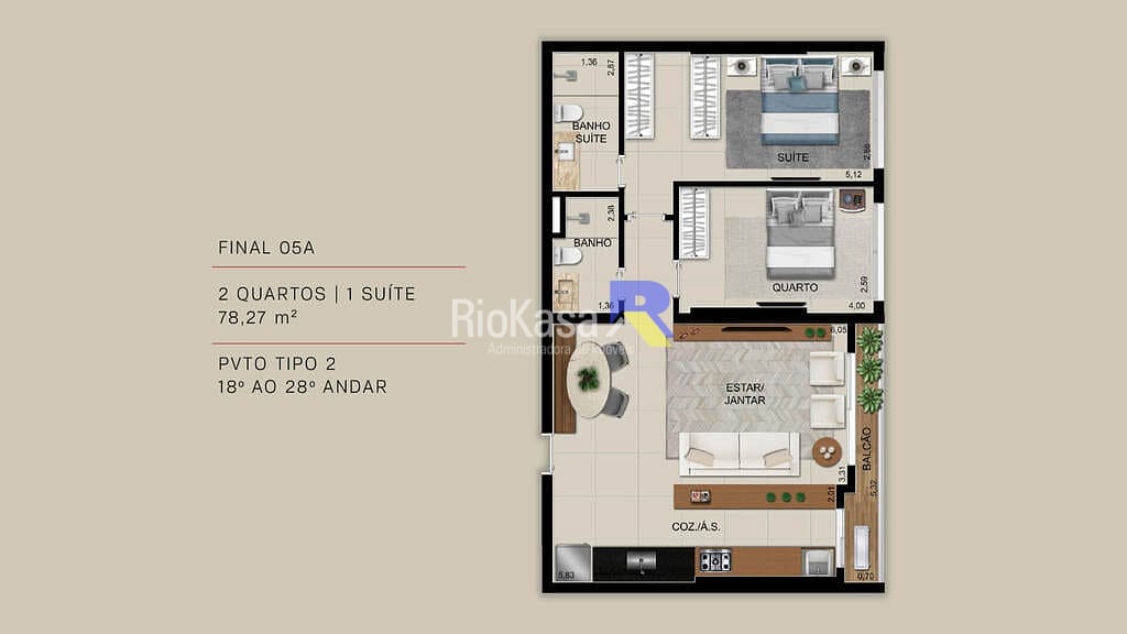 Apartamento, 2 quartos, 99 m² - Foto 24